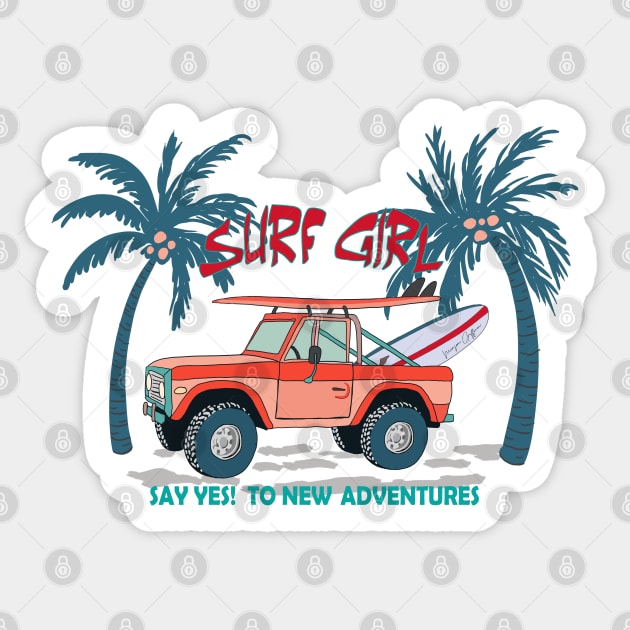 say yes to new adventures Sticker by Griffioen